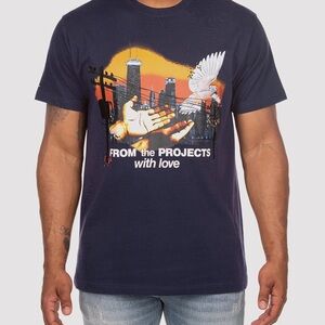 Men’s Evolution Akoo Energy Tee - Blue - Size 3XL